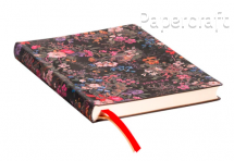 Paperblanks diář 18měsíční 2023-2024 Floralia Flexis midi horizontální FE9502-6